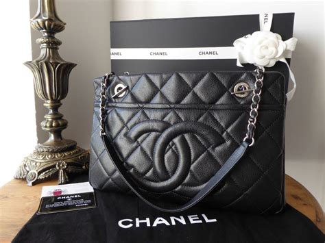 chanel shopping tote classic inside|Chanel shopping trolley.